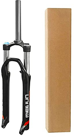 SXSHEYS Forcella Ammortizzata da 27,5 Pollici, Lega di Alluminio 1/1-8 Sospensione a Molla oleodinamica Mountain Bike Bicicletta Blocco Manuale 120 mm