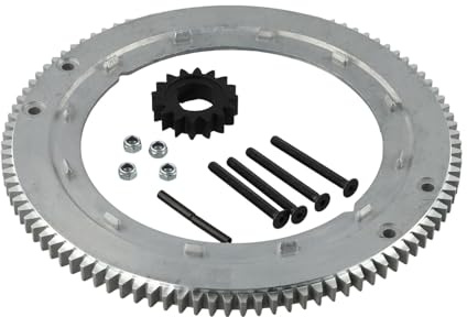 FUBESK Schwungrad für Ringgetriebe-Kit für Toro Rasentraktoren kompatibel mit 71300 30103 399676 392134 Modellen