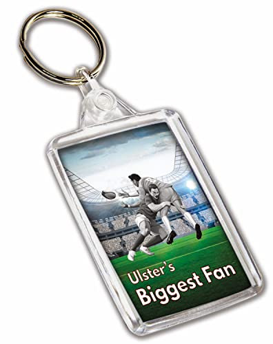 Ulster 's Biggest Fan Rugby Themed Schlüsselanhänger, Geburtstag Geschenk/Strumpffüller