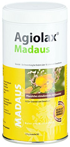 Agiolax Madaus Spar-Set 2x250g Granulat. Gegen Verstopfung gewachsen. Stimulierende und regulierende Wirkung, fördert einen weichen Stuhl.