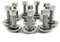 Bolt Fullerkreg Sechskantschrauben aus Edelstahl, 5/16 - 18 x 1 1/4 Zoll, Muttern, Flach- und Sicherungsscheiben, 18-8 (304) S/S, Vollgewinde von Bolt Fullerkreg