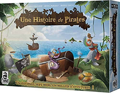 Cranio Creations | Une histoire de pirates | Jeu de société | À partir de 10 ans | 2 à 4 joueurs | 30 minutes