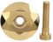Fahrrad Al Alloy Steuersatz Top & Schraube Steuersatz Vorbau Abdeckung für Modifikation Zubehör(Gold)
