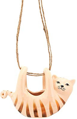Sass & Belle Cat Hanging Planter