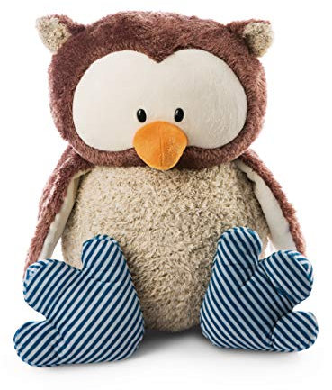 NICI Kuscheltier Eule Oscar 80cm – XXL Plüschtier Eule für Mädchen, Jungen & Babys – Extra Großes Stofftier zum Kuscheln, Spielen und Schlafen