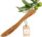 HOFMEISTER® Buttermesser aus Olivenholz, auffällige Maserung, Frühstücksmesser, robust, nachhaltig, einzigartig, ideal zum Streichen von Butter und Aufstrich, 20 x 3 x 0,7 cm (1 Stück)