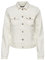 ONLY Women's ONLTIA DNM Jacket COL PIMBOX NOOS Denim, Ecru, 40