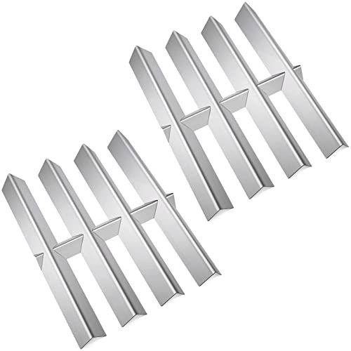 YOUFIRE Heizplatte Grill Ersatzteile für Weber 7830001, 7730001, Summit Platinum D4 usw., 30 x 66 cm Flavorizer Bars