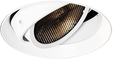 Qazqa Einbaustrahler, Einbauleuchte - Oneon Honey - Weiß, max. 50W, Geeignet für LED, 24.5cm, Rund, Ideal als Flur, Küche lampe und Schlafzimmerlampe