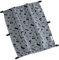 Croozer Unisex – Erwachsene Sonnenschutz Double Blue Patterned Parasol, Grün, Einheitsgröße für alle