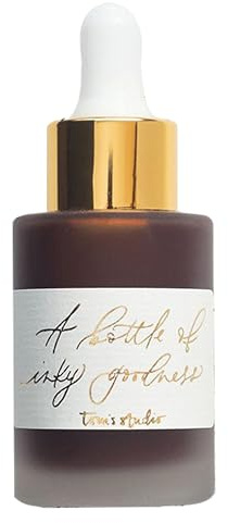 Tom’s Studio Calligraphy Ink | (30ml, Walnut) | Water Resistant Ink for Dip Pens & Brushes, with Pipette | Best for Flourishes, Artwork and Illustrations | Acid Free, Non Toxic & Vegan