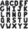 TONIFUL 52 Pieces 16 Inch Black Letter A-Z Balloons,Custom Phrase Mylar Foil Alphabet Letter DIY Personalized Phrase Banner for Birthday Anniversary Celebration Graduation Party Supplies Decoration