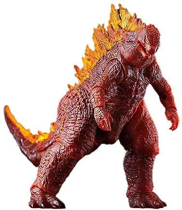 EyLuL 17cm,Rotes Feuer Godzilla Brennen, König der Monster, Aktionsfigur für Geburtstagsgeschenk, Modell Figur PVC Statue