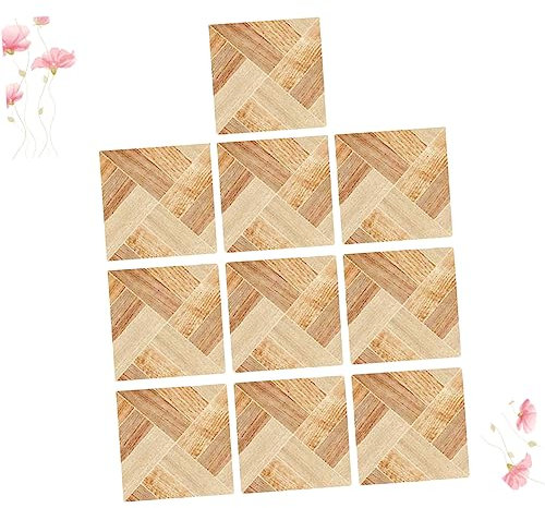 UKCOCO 10 Stücke Selbst-adhesive Badezimmer Aufkleber Fliesen Aufkleber Für Küche Büro Wohnzimmer