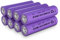 3.7 Volt Rechargeable Battery, REACELL 3000mAh Rechargeable Battery, Button Top NiMH High Power Long Lasting for Headlamp, LED Flashlight, Solar Light, Electronic Devices etc (8 Pack+Box)