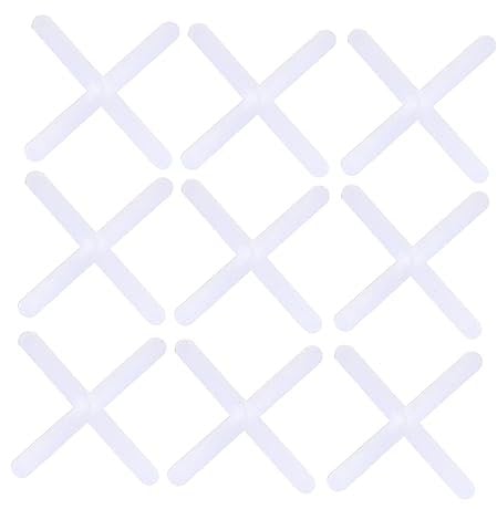 UPKOCH 2000pcs Tile Spacers Ceramic Cross Grout Spacer for Tiling Pe Material Smooth