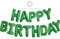 TONIFUL Grün Happy Birthday Ballon Girlande，16 Zoll Grün Folie Happy Birthday Folienballon Luftballon Geburtstagsballon Banner Helium Ballon für Geburtstag Party, Geburtstagsbanner