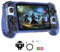 RG556 Retro Handheld Game Consoles No Card Android 13 System 5.48-inch AMOLED Screen Unisoc T820 Processor, Retro Gaming Console 5500mAh Battery Lasting 8 Hours (Blue T)