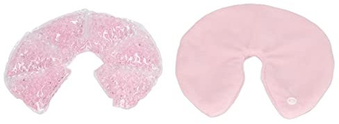 Brustgelpackung, Offenes Schraubenform-Design, Heiße, Kalte Kompresse, 2er-Pack Stoffhülle Zum Stillen (PINK)