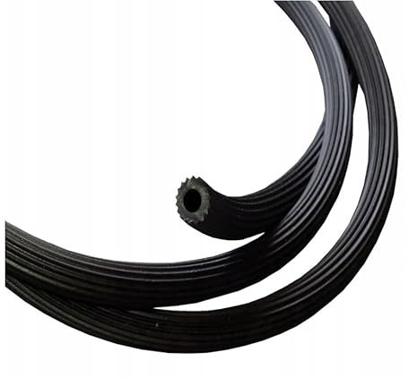 200 Meter Schwarz Keder Profilgummi Kederschnur Ø 4,2mm Gummikeder für Insektenschutz Fliegengitter Insektennetz Mückengitter Insektengitter Ersatzteil Zubehör