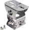 CTXSumTec Universal Stainless Steel 3D Security Camera Wall Pole Joint Mount Adaptor, 3-Axis Universal CCTV Camera Mount Bracket Adjustable Extension Adapter for CCTV Surveillance Camera