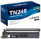 LOFBLAT TN248 TN248XL TN-248CMYK TN-248VAL Kompatibel für Brother TN248 TN248XL Schwarz für Brother MFC-L3760CDW Toner für MFC-L3740CDW MFC-L3740CDWE DCP-L3560CDW DCP-L3555CDW HL-L3520CDWE (Schwarz)