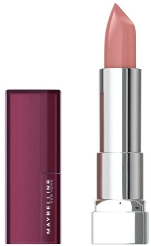 Maybelline New York Rossetto Color Sensational Matte Nudes, Texture Cremosa, Colore Intenso, Peach Buff (982)