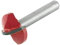 Fresa de madera 3D de acero de tungsteno para grabado CNC 60/90/120/150 grados Varilla 6 mm Herramienta de corte de madera (120 grados)