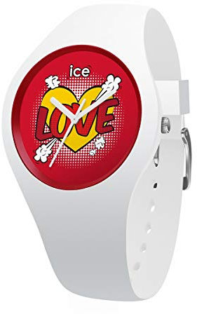 Ice-Watch - ICE love Heart - Montre blanche pour femme avec bracelet en silicone - 015267 (Small)