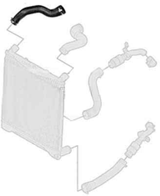 Borg & Beck BTH1533 Turbo Hose To Fit RR Sport 3 6 V8