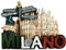 Mailand Italien 3D-Souvenir-Kühlschrankmagnet, Geschenk, handgefertigt, Heim- und Küchendekoration, Mailand Kühlschrankmagnet-Kollektion