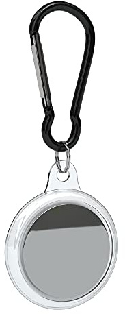 EAZY CASE - Schlüsselanhänger für AirTracker Anhänger Hülle Silikon Transparent Schutzhülle Air Tracker Schlüsselanhänger mit Karabiner geeignet auch als Anhänger für Kinder, Katze, Hund