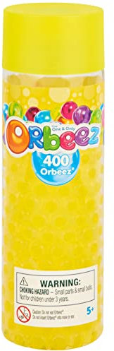 Orbeez Wasserperlen Gelb - 400 original für Kinder getestete Wasserperlen zum Spielen, Experimentieren und Dekorieren, ab 6 Jahren