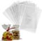 DNT 200 Cellophantüten klar 10x15 cm Klarsichttüten aus Cellophan transparent Geschenktüten gut für Gebäck Kekse Süßigkeiten Desserts Mitgebsel Kindergeburtstag, Zellophanbeutel tüten OPP 30mµ