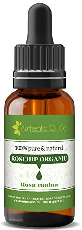 Pipette biologique à l'huile de rose musquée pure et naturelle, aromathérapie, cosmétiques, anti-âge, rides et hydratation. (10 ml)