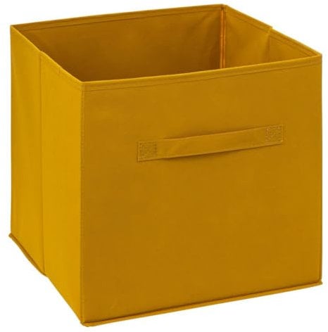 5 five simply smart Stoffkorb 31x31cm mix n modul senfgelb