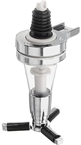 Fulenyi Whisky Bottle Dispenser - Rotating Whisky Bottle Dispenser Cocktail Tap - Easy Cleaning and Easy Assembly of Bartender's Accessories for Home Bar, Pub