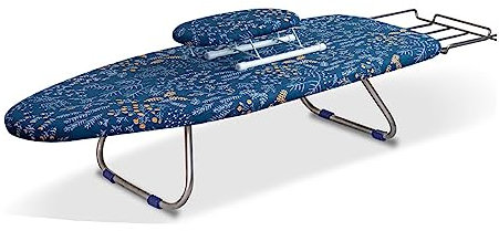 Mini Petite Table Planche À Repasser,Table À Repasser,Petite Planche À Repasser pour Dortoir,Planche À Repasser De Table Pliante,Table Repassage Voyage,Jambes Facilement Pliables,Peu Encombrante (Col