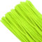 TOAOB Pfeifenreiniger Fluoreszierendes Grün zum Basteln 100 Stück Chenilledraht Pfeifenputzer Lang 30 cm X 6mm Pipe Cleaner Basteln für DIY Handwerksprojekte