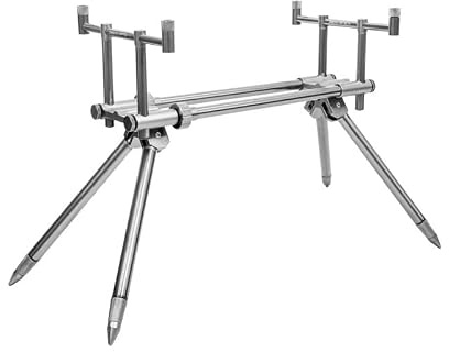 Delphin RPX Stalk, Rodpod, Rutenhalter, Silber, 75x66 cm