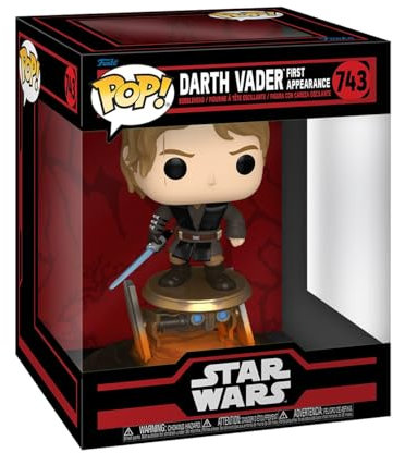 Funko Pop! Ride Deluxe: Star Wars Darkside - Anakin Skywalker - Darth Vader - (First Appearance) - Vinyl-Sammelfigur - Geschenkidee - Offizielle Handelswaren - Movies Fans