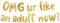OMG ur like and adult now? Gold Glitter Banner – 18th and 21st Birthday Banner - Graduation Party Decorations Favors and Supplies