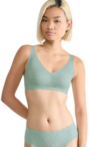 Sloggi Damen Zero Feel Bliss Soft Bra, Misty Turquoise, L EU
