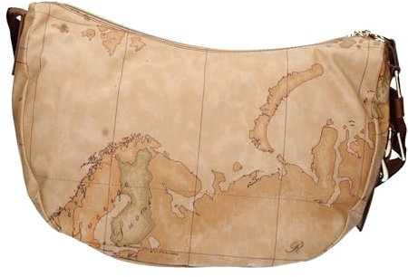 Alviero Martini Prima Classe Borsa a Tracolla Media Castagna