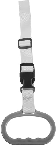 minkissy Adjustable Car Grab Handle for Elderly, Disabled, Pregnant Women - Safety Assist Strap for Get on and Off of Car, Grey