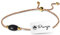 PURAJA Edelstein Armband Damen | Onyx | Mit 18k echt vergoldeten Edelstahl Perlen | Handgemacht | Glücksarmband Damen | Mutmacher