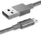 World biz Micro USB Cable, 1M Micro USB Android 3.1A Fast Charger Cable Nylon Braided USB Micro Cord Compatible for Samsung S7/S6,Kindle Fire,Tablets,PS 4 Controller, Android Devices (Grey)