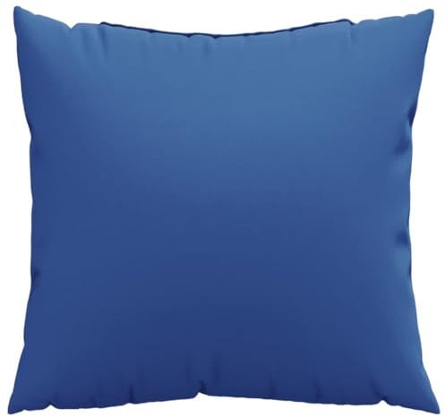 vidaXL Sofakissen 4 STK., Zierkissen Kissen für Couch Sofa, Dekokissen Wasserabweisend, Couchkissen Weiche Polsterung für Außen Innen, Königsblau Stoff