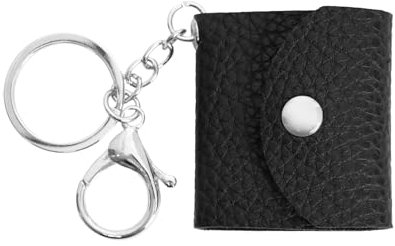 Godneei Fotoalbum zum Einkleben Schlüsselanhänger mit Foto, 1 Stück Mini Fotoalbum aus Leder, Personalisierter Foto Schlüsselanhänger, Geschenkidee für Erinnerungen