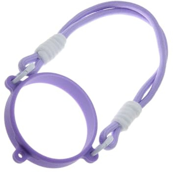 Jlkegfdf Silicone Water Bottle Strap,Silicone Water Bottle Sling - Soft Tumbler Sling Carrier for Car Gym Office Workout Fitness Daily Commuting Travel Cycling